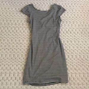 Stripe mini dress